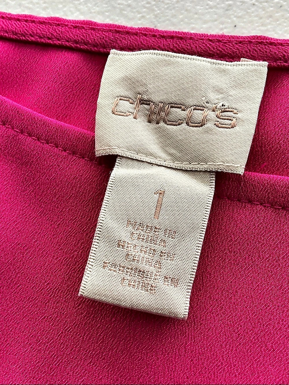 Chico's Ruffle Sleeve Blouse - Picture 4 of 5